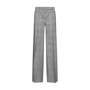 Max Mara Women Grey Glen Plaid Wool Mxmnetto Trousers